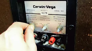 Testing and Cleaning Potentiometers (Cerwin Vega 417R Restoration)