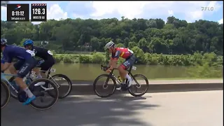 2024 USAC Men’s Pro Road Cycling Championships Charleston WV - 1st Lap