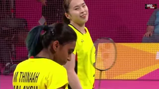 Badminton -Commonwelth Games 2022 - India v Malaysia  - P Tan & M Thinaah v G Pullela  &T Jolly