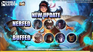 NEW UPDATE - CHOU BUFF, NEW TIGREAL VOICE, FRAGMENT SHOP - PATCH 1.5.32 MLBB