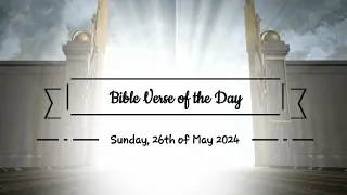 Bible Verse of the Day Sunday | May 26, 2024 | English and Tagalog