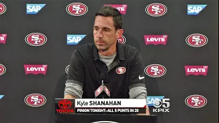 Post Game: 49ers Head Coach Kyle Shanahan Speaks to Media