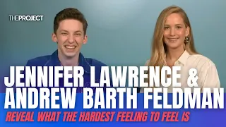Jennifer Lawrence & Andrew Feldman Reveal What The Hardest Feeling To Feel Is
