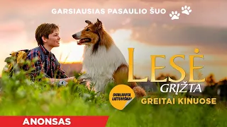 LESĖ GRĮŽTA (Lassie) Lithuanian trailer