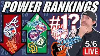 🔴 Live - MLB POWER RANKINGS 5/6/24: Dodgers New #1? Orioles & Phillies Rising | Braves & Jays Drop