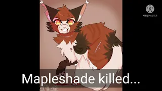 Warrior Villians And The Cats They Killed Part 1 Mapleshade, Darktail and Hawkfrost