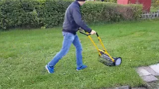 Reel Lawn Mover test Stiga SCM 240 vs Partner 4400 Novolette