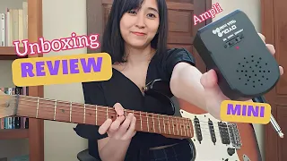 Unboxing & Review Ampli Gitar Mini Portable