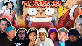 I'M YOUR BROTHER!! Luffy's Father Revealed At The Marineford - Reaction Mashup One Piece