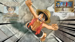 RPCS3 One piece pirate Warriors Luffy Level 50 MAX Gameplay #musoumay