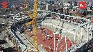 Syracuse Dome Roof Update - April 2020