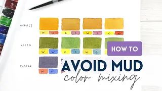 Avoid Muddy Colors - Watercolor Basics | Color Mixing, Part 2