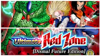 VS ANDROID 17&18!?! THE ULTIMATE REDZONE DISMAL FUTURE NO ITEM RUN!?! STAGE 1  DOKKAN BATTLE