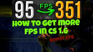 Counter-Strike:[How to get more FPS and fix lag in CS1.6](FPS.cfg)