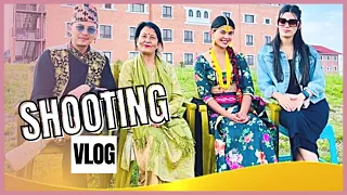 Shooting vlog || Muwa|| Paul shah @PaulShahNP  || Roshani vlog