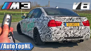 BMW M3 E90 *MANUAL* REVIEW on AUTOBAHN [NO SPEED LIMIT] by AutoTopNL