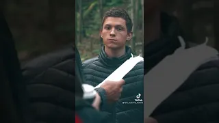 behind the scene chaos walking|Tom Holland ✨he look so good 😘