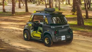 Citroen’s My Ami Buggy Concept is adorable by design.