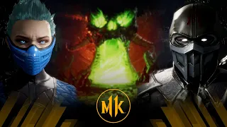 Mortal Kombat 11 - (Klassic) Frost Vs Noob Saibot (Very Hard)