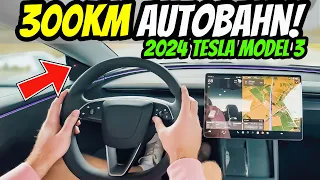 NEU! 2024 TESLA MODEL 3 (HIGHLAND) auf AUTOBAHN - FAHRWERK - BLINKER - VERBRAUCH | EFIEBER