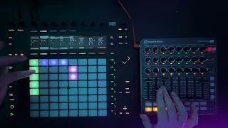 Live Jam | Ambient | Dub Techno | Ableton Push 2