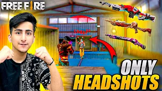 Only One Shots Headshots Challenge😍😱- Garena Free Fire