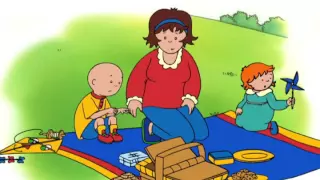 Caillou S02 E77 I Comic Caper! / Hide and Seek / Caillou's Clouds / Caillou Cleans Up