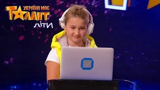 9 years old amazing DJ on Ukraine's Got Talent.