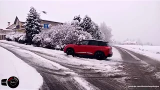 4WD vs 2WD on snow - Suzuki Vitara S vs Renault Captur XMOD - winter tyres vs all season tyres