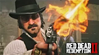 Red Dead Redemption 2 - ДАТЧ УБИВАЕТ ЛЕВИТА КОРНУОЛЛА