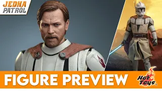 Hot Toys Obi-Wan Kenobi Clone Wars Figure Preview