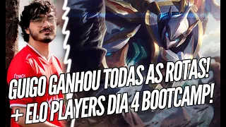 GUIGO ACABOU COM TODAS AS ROTAS DO JOGO + ELO DOS JOGADORES! BOOTCAMP WORLDS 2021