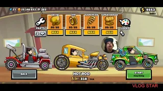 Face Reveal 😁 - Maxing out Acc. - Hill Climb Racing 2 💥