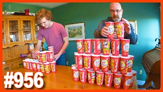 100 Roll Up the Rim Coffee Cups Set up with Ben