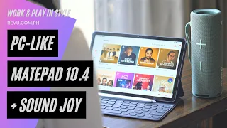 Here's how the 'PC-like MatePad 10.4 + Sound Joy' combo can elevate how you work and play in style