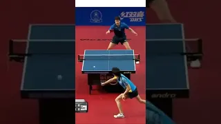 Jun Mizutani With Aggresive Attacking VS Dimitrij Ovtcharov