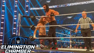 Roman Reigns vs Sami Zayn - WWE ELIMINATION CHAMBER