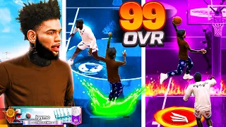 *NEW* 99 OVR OFFENSIVE THREAT BROKE THE 1V1 COURT... (NBA 2K22)