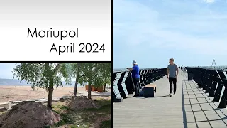 Мариуполь. Апрель 2024. Море, пляж. Mariupol. April 2024