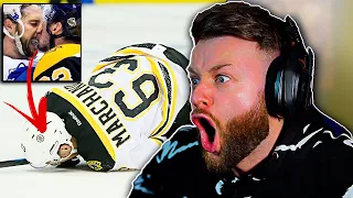 THEY DESERVED IT!🤬 | Soccer Fan Reacts to NHL CHEAPSHOTS!