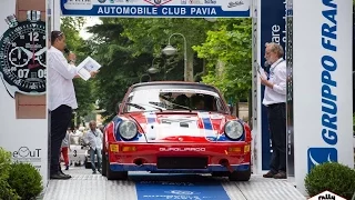 Camera car Rally 4 Regioni Rally Storico 2016 Musti Matteo / Musti Claudia PORSCHE CARRERA RS