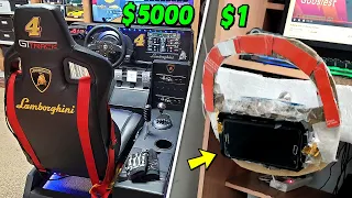 Cheap vs Expensive Sim Racing Setups...