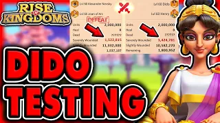 Dido Garrison Testing is INSANE! Rise of Kingdoms Dido Guide