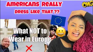 🇪🇺African React To 5 Things American Tourists Shouldn't Wear in Europe @woltersworld