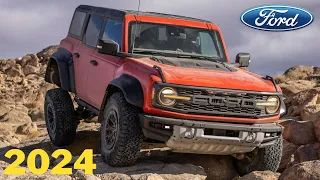 EXCLUSIVE First Look: 2024 Ford Bronco Raptor Unveiled! Insane Off-Road Upgrades 🔥 #Bronco2024