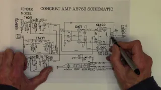 How to read guitar amplifier schematics
