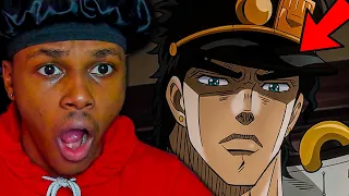 ANIME HATER Watches Jotaro's Most BADASS Moments