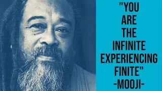 You are the Infinite experiencing finite - Mooji guided awakening