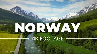 Majestic NORWAY - Scenic 4K footage with ambient music for relaxing