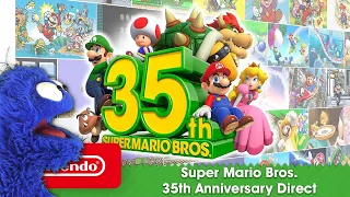 Super Mario Bros. 35th Anniversary Direct | Live Reaction and Commentary